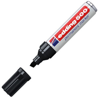 Edding Edding 500 Permanent-Marker Schwarz (2-7 mm diagonal)