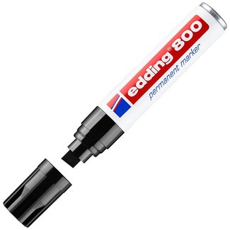 Edding Edding 800 Permanent-Marker Schwarz (4-12 mm diagonal)