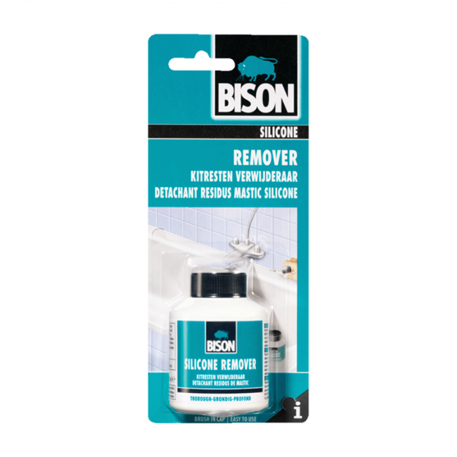 Bison Siliconekit Remover met kwast 100ml