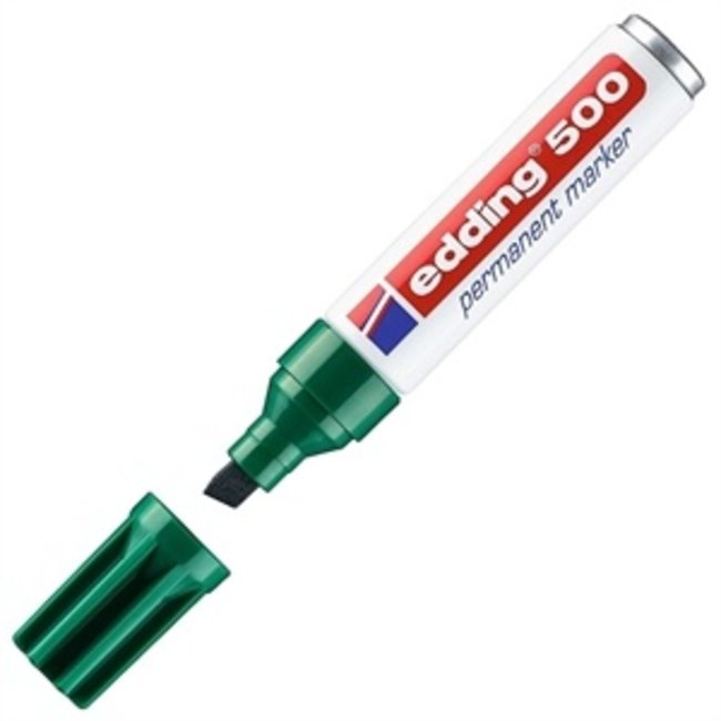 Edding 500 Permanent-Marker Green (2-7 mm diagonal)