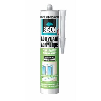 Bison Bison Acrylaatkit 300ml Transparant