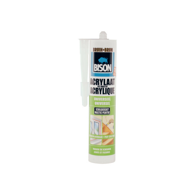 Kit acrylique de bison 300ml brun