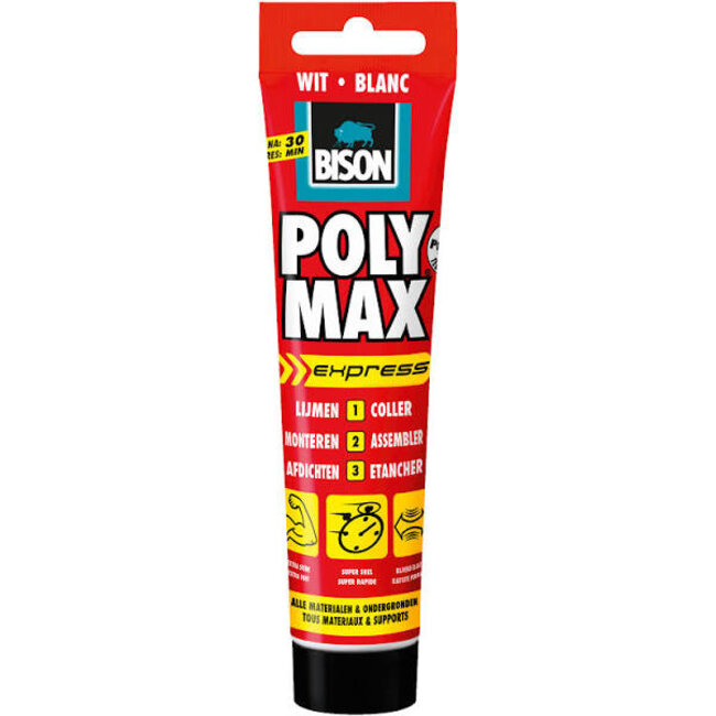 Bison Polymax Express Kit 165g blanc