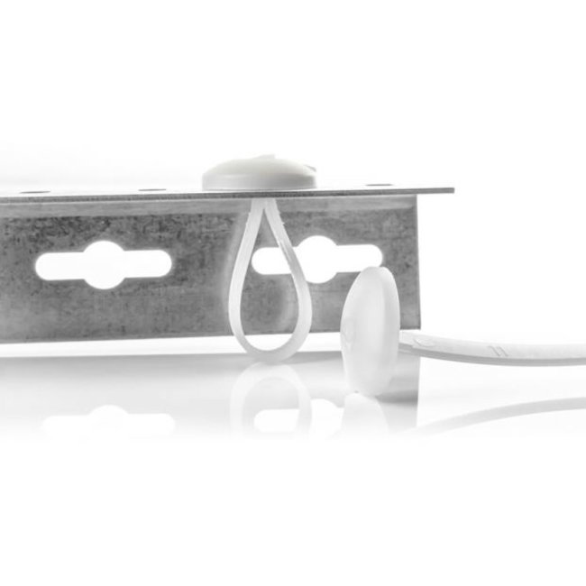 Cadre de câble TD47 Châssis 7,6 x 370 mm blanc