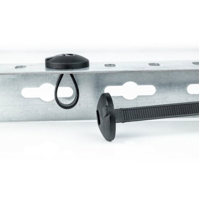 TD47 Kabelbinders Chassis 7,6 x 370 mm Zwart