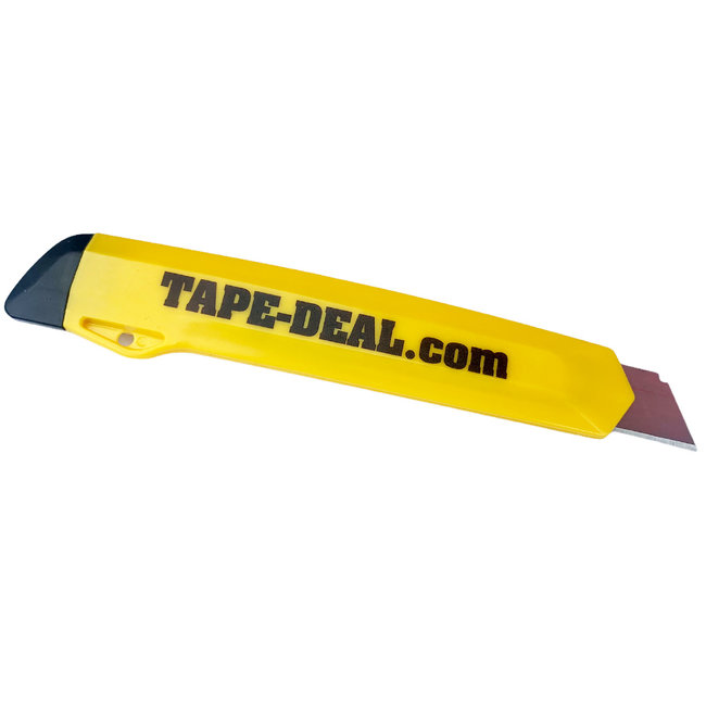 Tape-Deal Couteau jaune à lame sécable