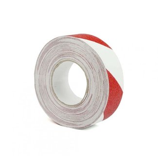 TD47 Products® TD47 Anti-Rutsch-Klebeband 50mm x 18,3 Rot / Weiss