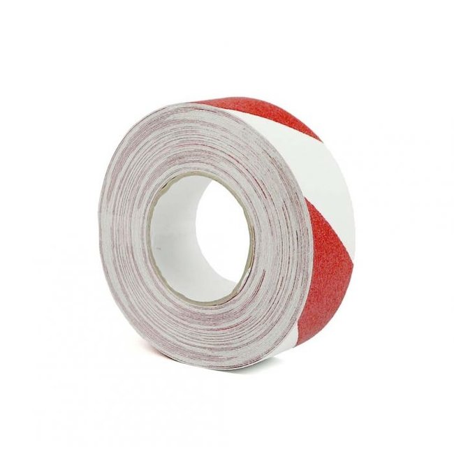 TD47 Antislip tape 50mm x 18,3m Rood/Wit