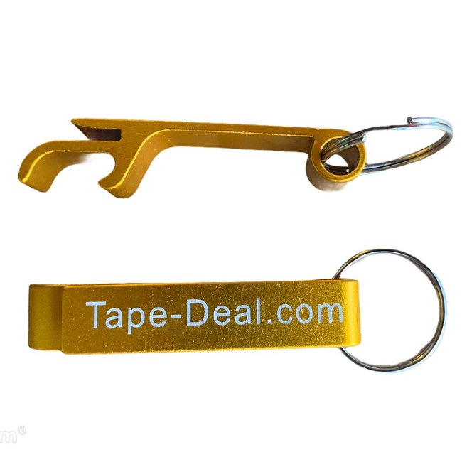 Tape-Deal Flesopener Sleutelhanger