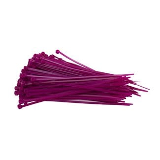 TD47 Products® TD47 Attaches de câble 9.0 x 610 mm Violet