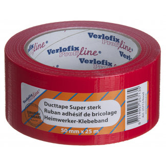 Verlofix Verlofix Profiline Klebeband 50mm x 25m Rot