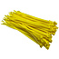 TD47 Attaches de câble 4.8 x 200 mm jaune fluorescent