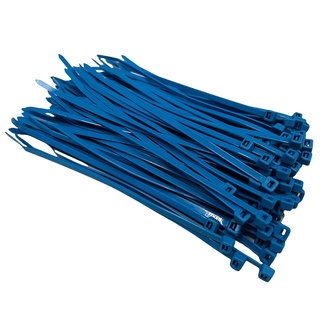 TD47 Products® TD47 Attaches de câble 4.8 x 200 mm bleu fluo