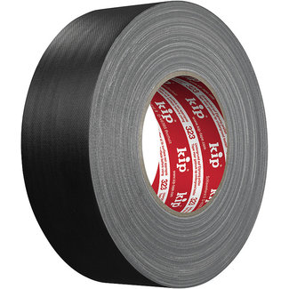 KIP® Kip 323 Gaffers Tape 50mm x 50m Matt schwarz