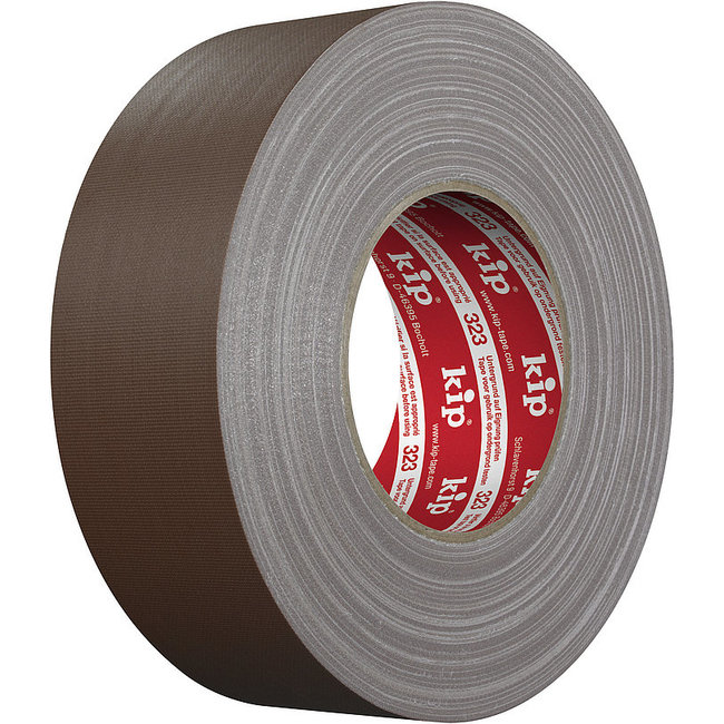 Kip 323 Gaffers Tape 50mm x 50m marron Mat