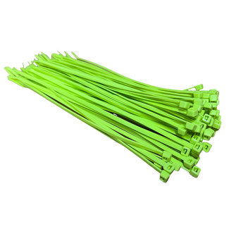 TD47 Products® TD47 Attaches de câble 4,8 x 370 mm vert fluorescent