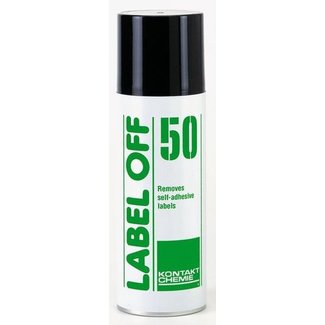 Kontakt Chemie KC Label Off 50 universele sticker verwijderraar 200 ml