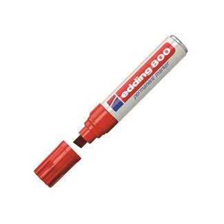 Edding Edding 800 permanent marker Rood (4 - 12 mm schuin)