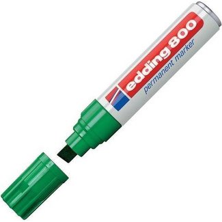 Edding Edding 800 permanent marker Groen  (4 - 12 mm schuin)