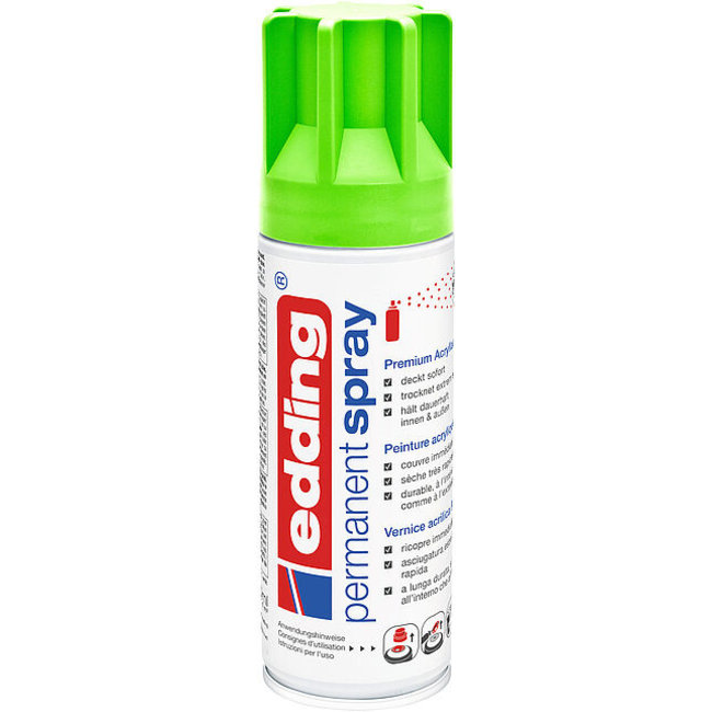 Edding 5200 Spray Permanent 200 ml Vert Fluo