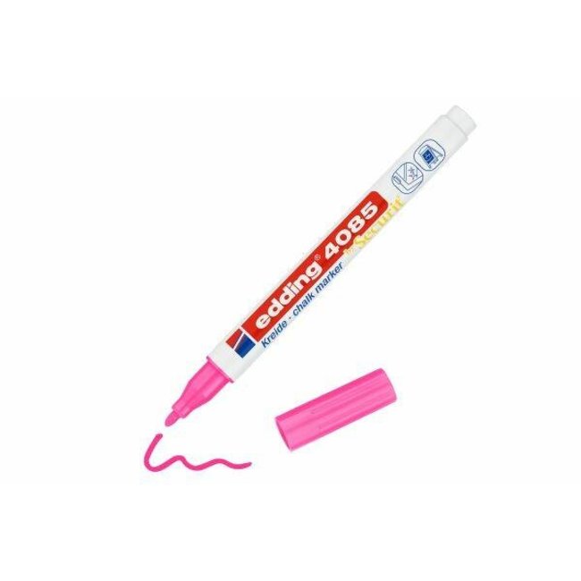 Edding 4085 chalk marker (1-2 mm round) Neon Pink