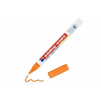 Edding Edding 4085 krijtmarker (1-2 mm rond) Neon Oranje