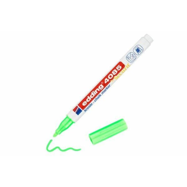 Edding 4085 krijtmarker (1-2 mm rond) Neon Groen