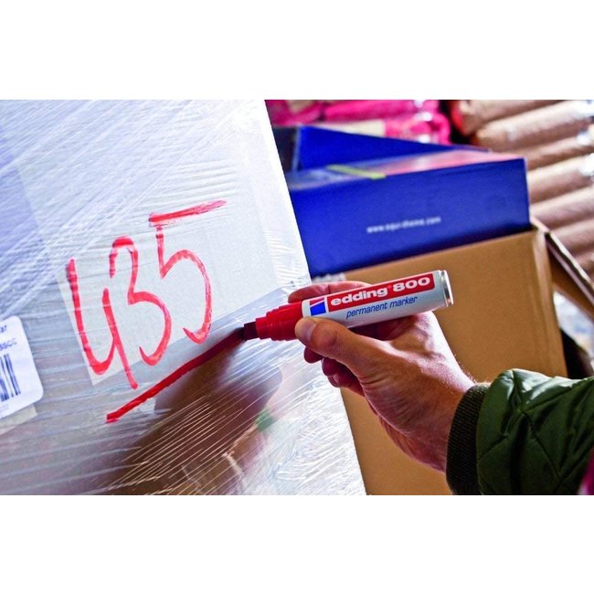 Edding 800 permanent marker Bruin  (4 - 12 mm schuin)