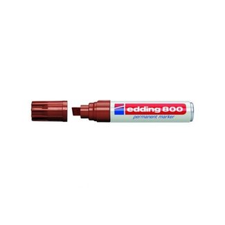 Edding Edding 800 Marqueur permanent Brun (4 - 12 mm oblique)