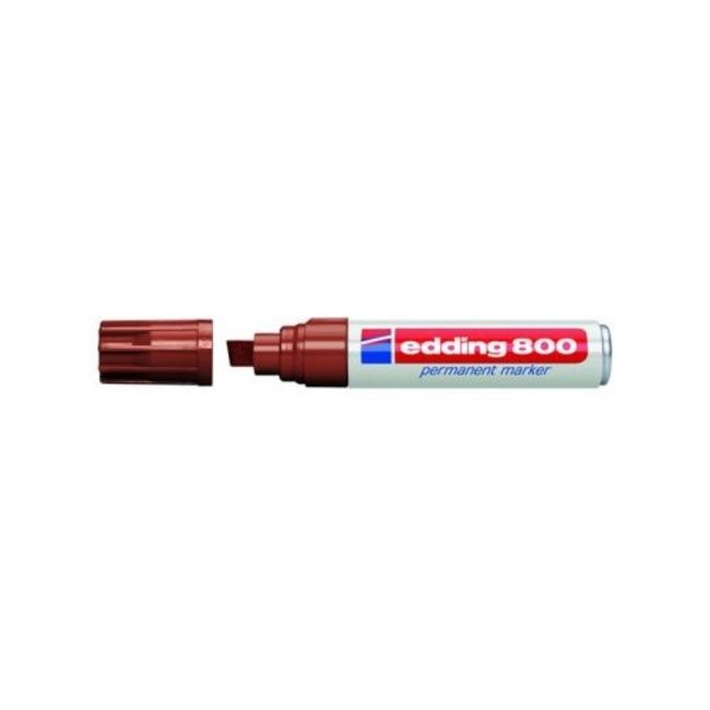 Edding 800 Marqueur permanent Brun (4 - 12 mm oblique)