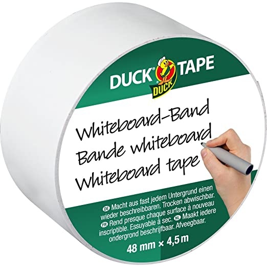 Duck Tape Adhésif pour tableau blanc 48mm x 4,5m 