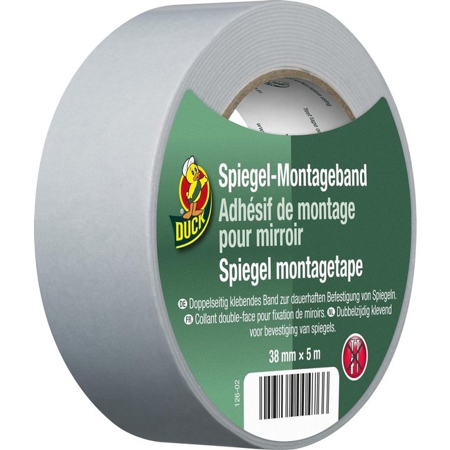 Duck Tape Spiegelmontageband 38 mm x 5 m