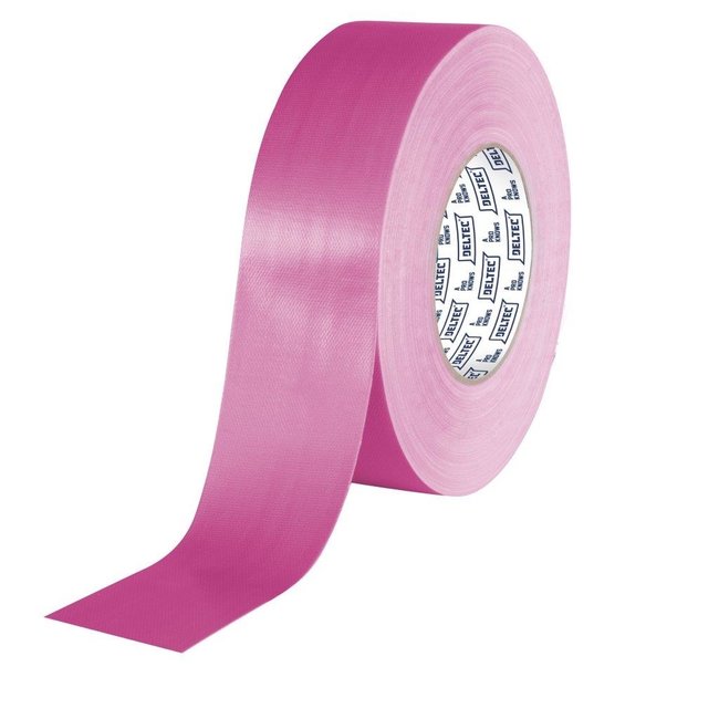 Deltec Gaffer Tape Pro 50mm x 50m Pink
