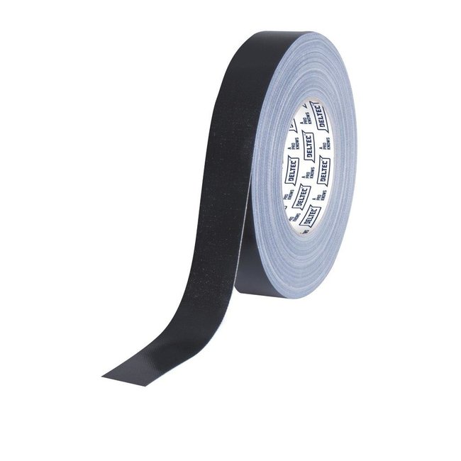 Deltec Gaffa Tape Pro 25mm x 50m Black