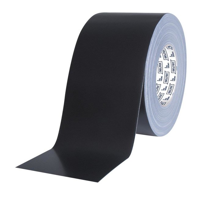 Deltec Gaffa Tape Pro 100mm x 50m Matt Black