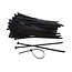 TD47 Reclosable cable ties 7.6 x 100 mm Black