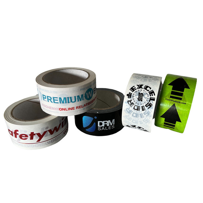 TD47 Printed packaging tape PVC 50mm x 66m