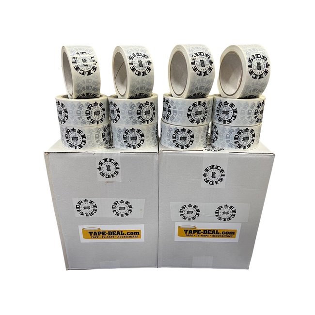 TD47 Bedrucktes Verpackungsband PVC 50 mm x 66 m