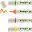 Edding 24 Ecoline Text Marker Assortiment de 4 couleurs (2-5 mm oblique)