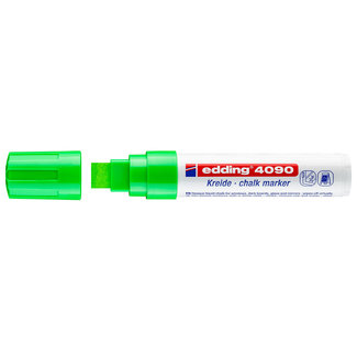 Edding Edding 4090 Marqueur craie (rond 4-15 mm) Vert fluo