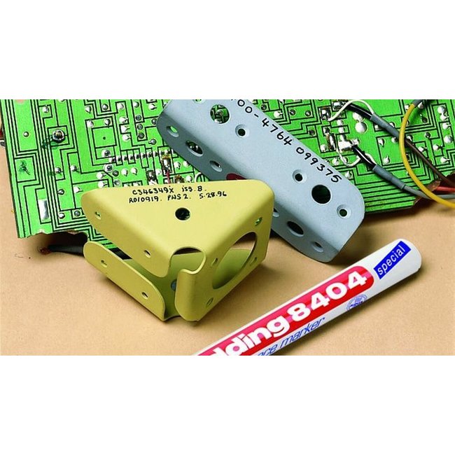 Edding 8404 marqueur permanent Aerospace Noir (rond 0,75 mm)