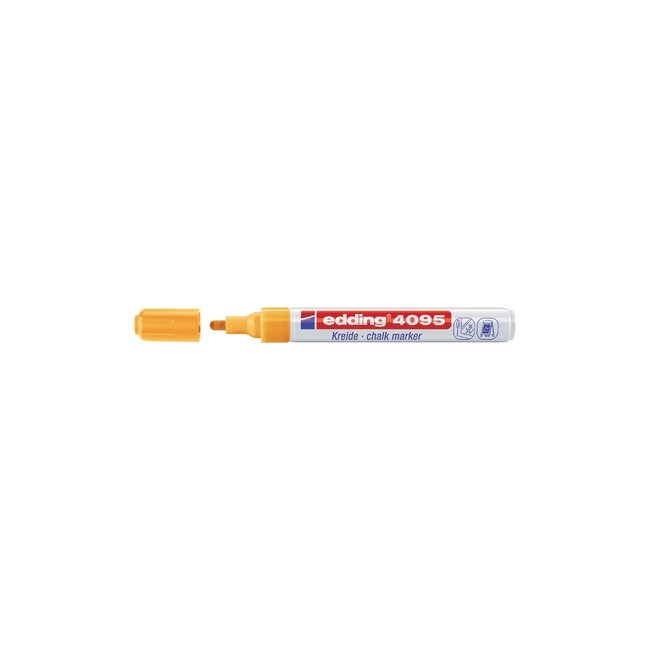 Edding 4095 krijtmarker (2-3 mm rond) Neon Oranje