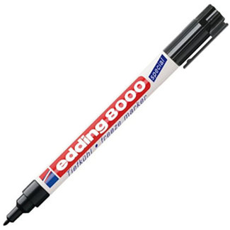 Edding Edding 8000 Feutre Frozen (rond 1 mm) Noir