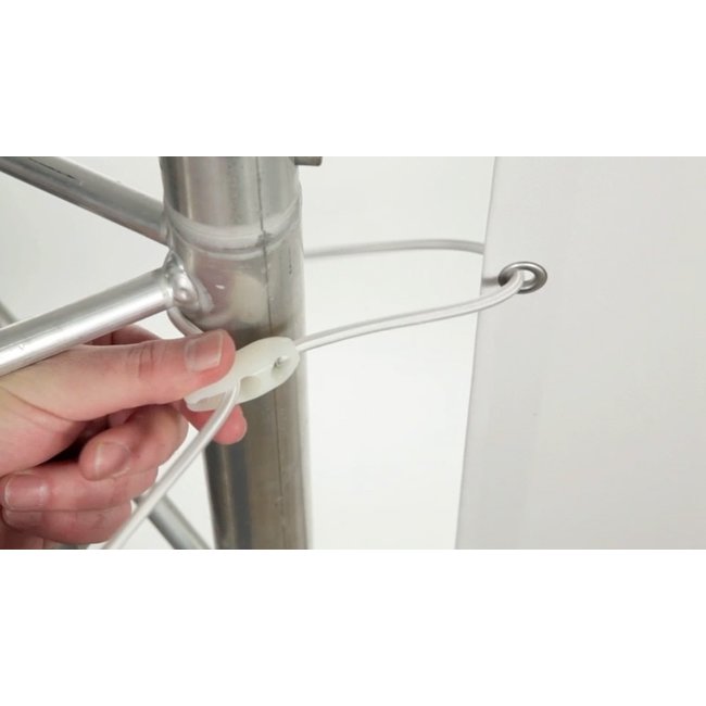 TD47 SPANNFLEX Elastique 50cm Blanc