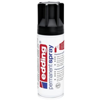 Edding Edding 5200 Permanent Spray 200ml Schwarz (Matt)