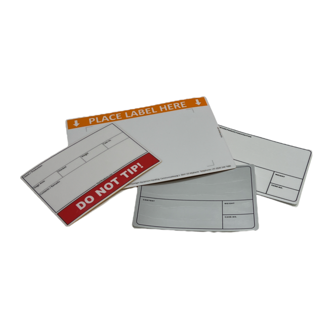 TD47 Printed Flightcase Labels