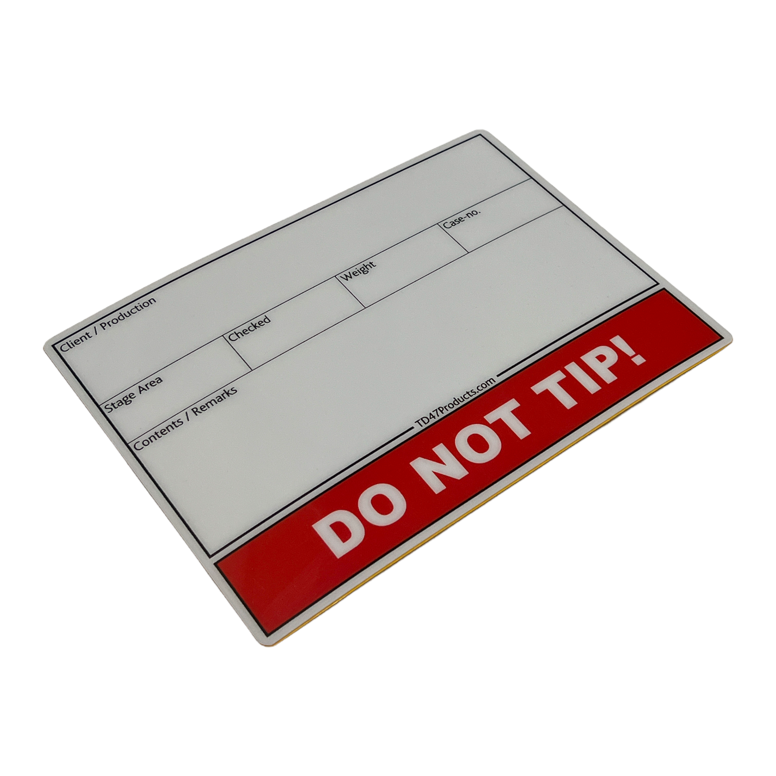 TD47 Bedrukte Flightcase Labels - Tape-Deal.com