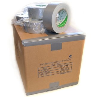 Nichiban Nichiban Gaffa Tape 50mm x 25m Grey - Box 30 Rollen