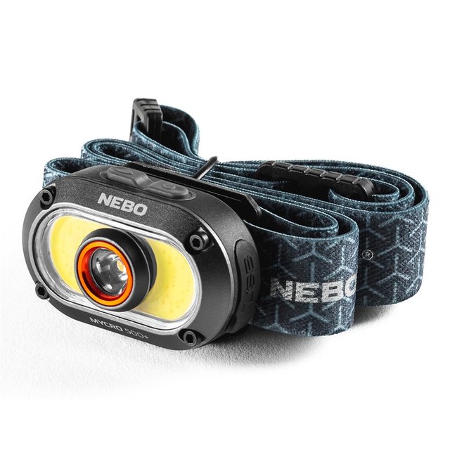 Nebo Mycro 500+ - LED-Stirnlampe wiederaufladbar