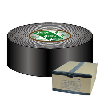 Nichiban Nichiban Gaffa Tape 50mm x 50m Schwarz (Box 18 Rolle)